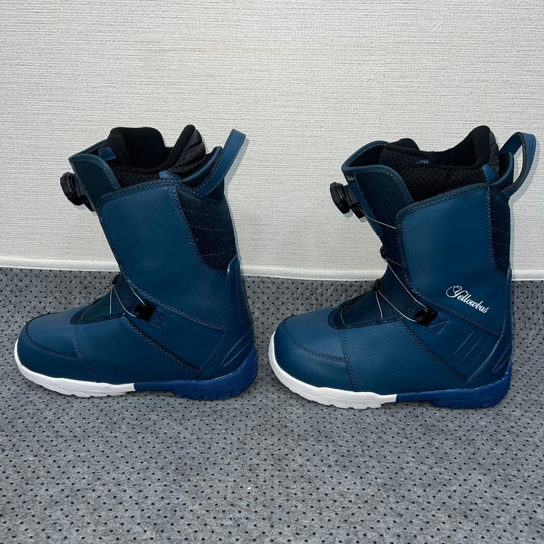 新品未使用 男女兼用 25cm YELLOW BUS ダイヤルブーツ