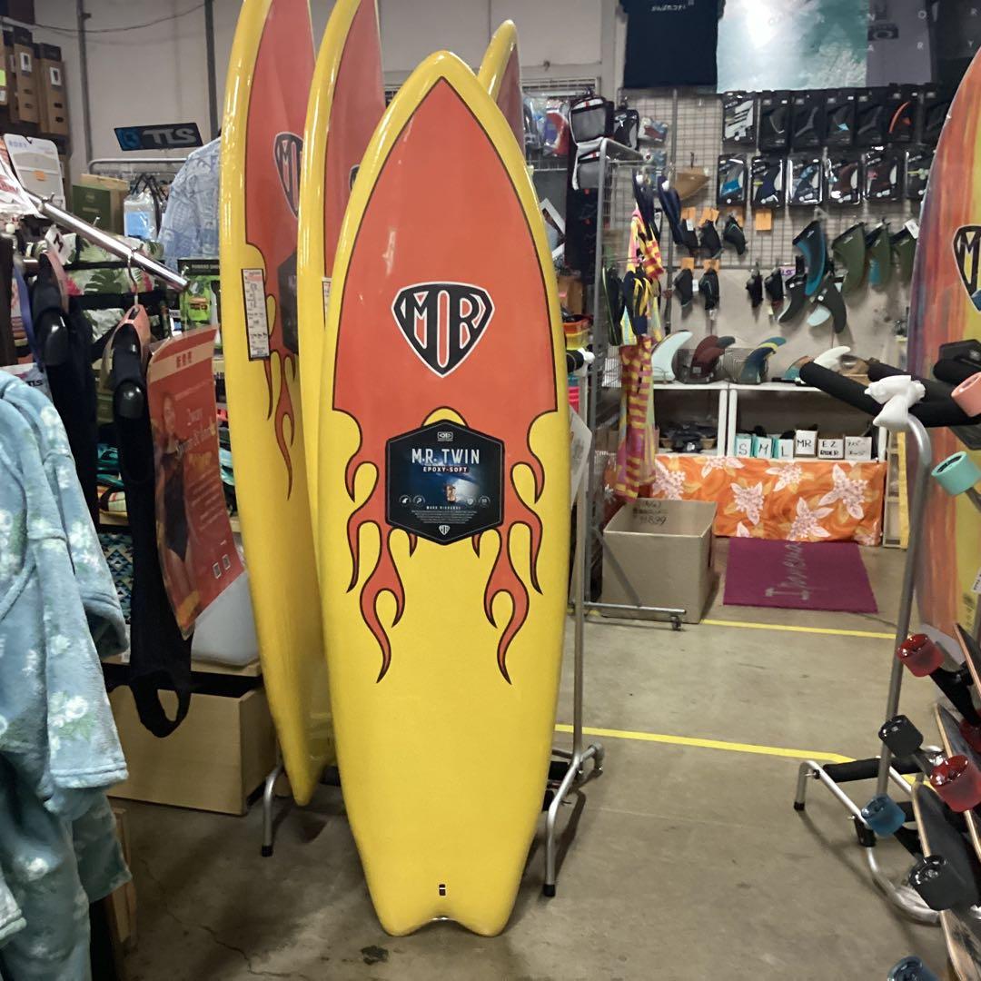 新品マークリチャーズ エポキシソフトボード ￼5'9ft(175)cmフィン付き