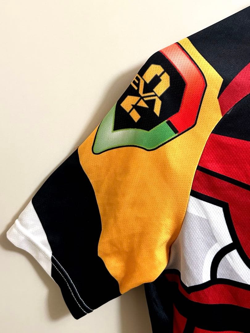 エヴァンゲリヲン新劇場版　サイクルジャージ　弐号機　おそらくM サンボルト