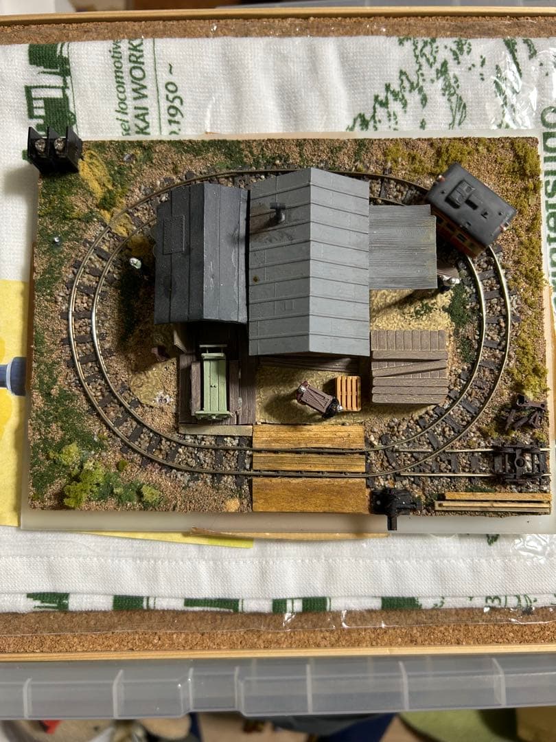 Nゲージ 鉄道模型 極小ジオラマ・レイアウト