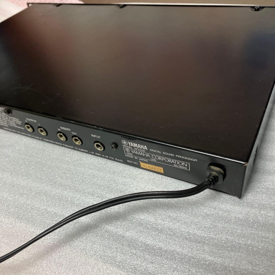 YAMAHA SPX50D デジタルサウンドプロセッサー
