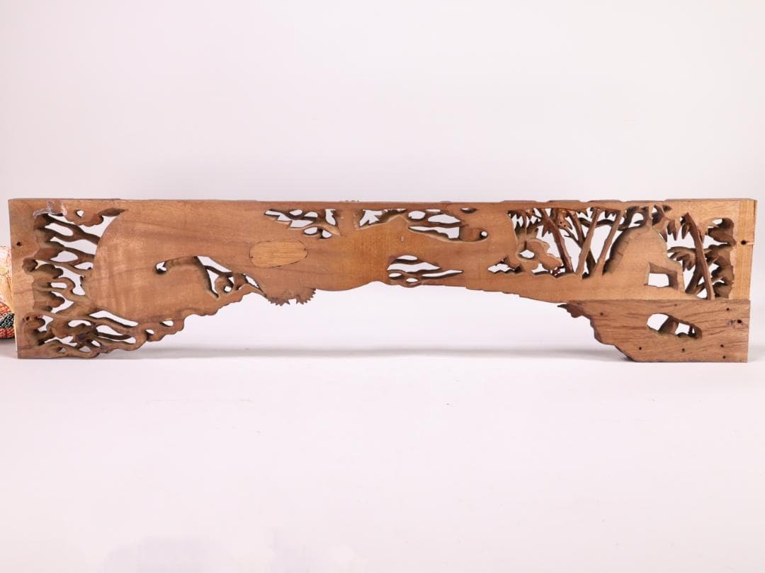 Digger Vintage　BK180　彫刻 木彫　龍虎図　蟇股　玉眼