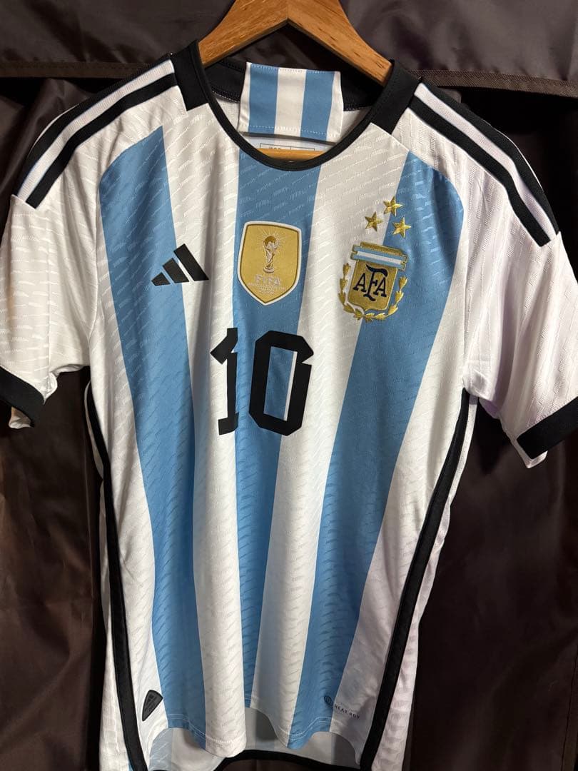 アルゼンチン代表 メッシ 10番 オーセンティック　Mサイズ