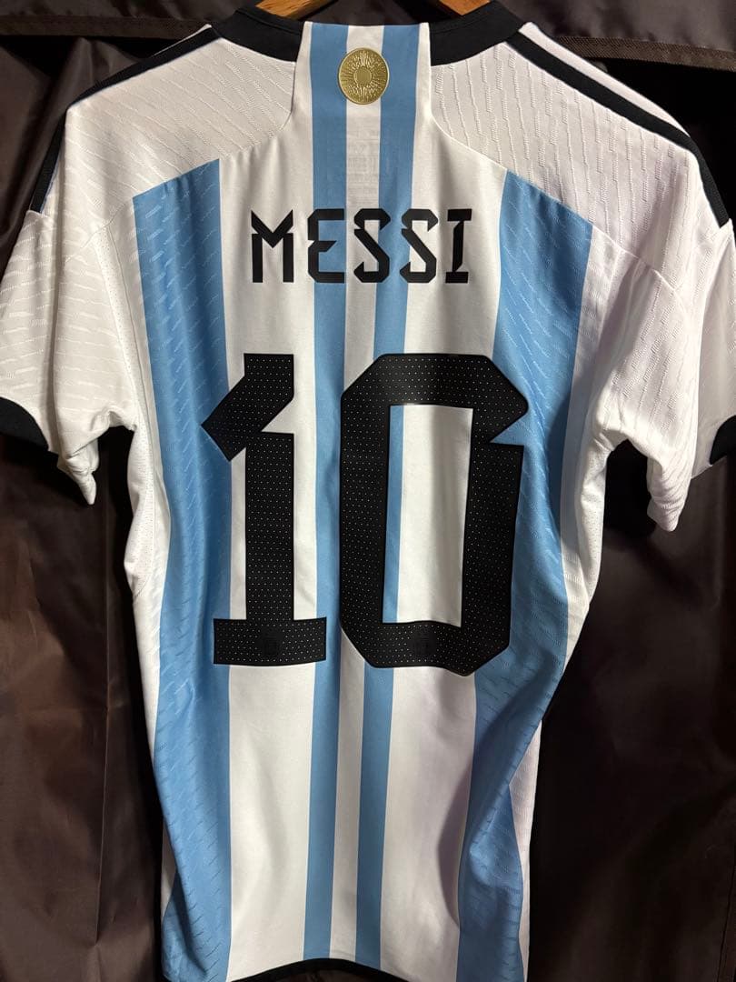 アルゼンチン代表 メッシ 10番 オーセンティック　Mサイズ