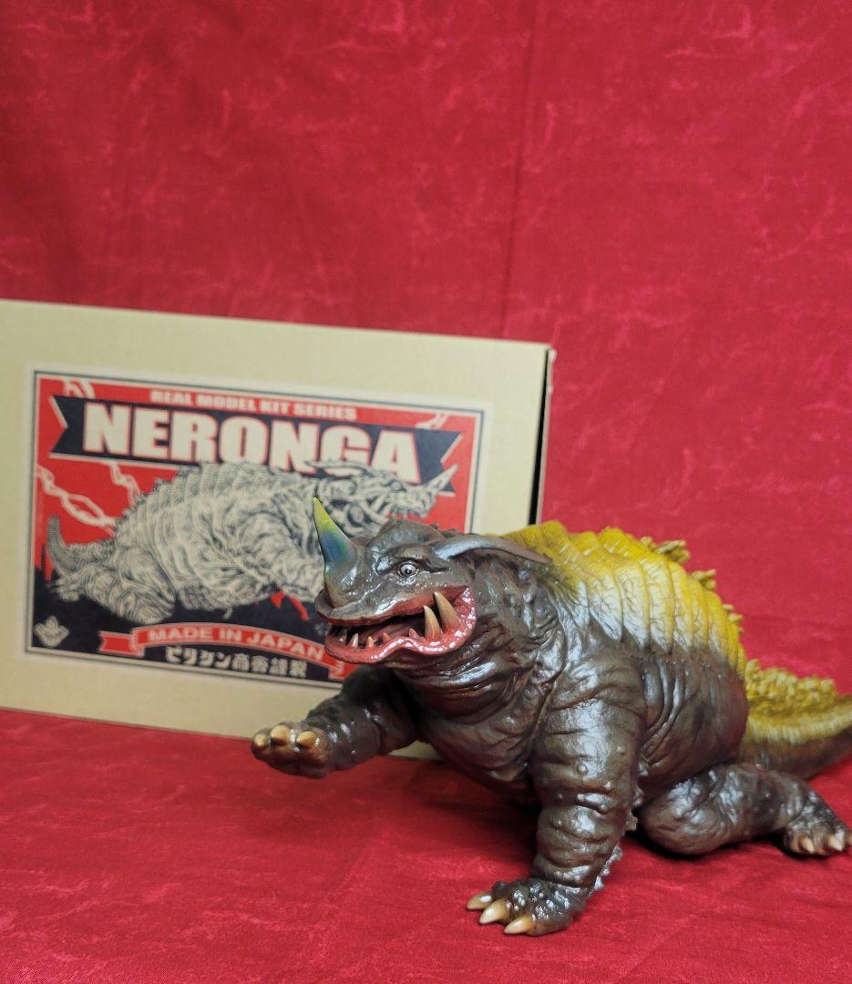 エ*ー様 ビリケン商会ソフビキット完成品　透明怪獣ネロンガガレージキット完成品ウ