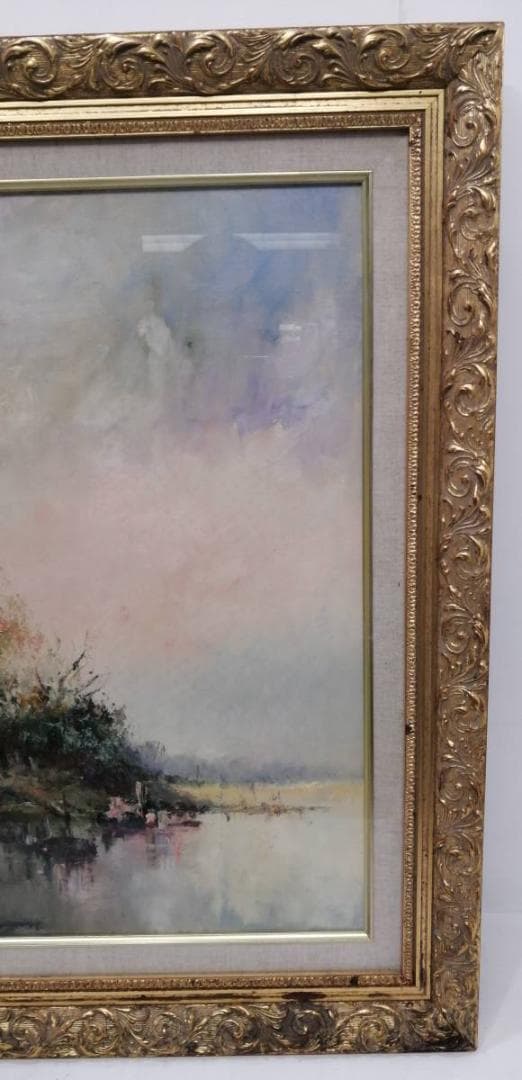 1【真作】 アンナ・オルシェウスカ 風景 1988年 ポーランド N-9