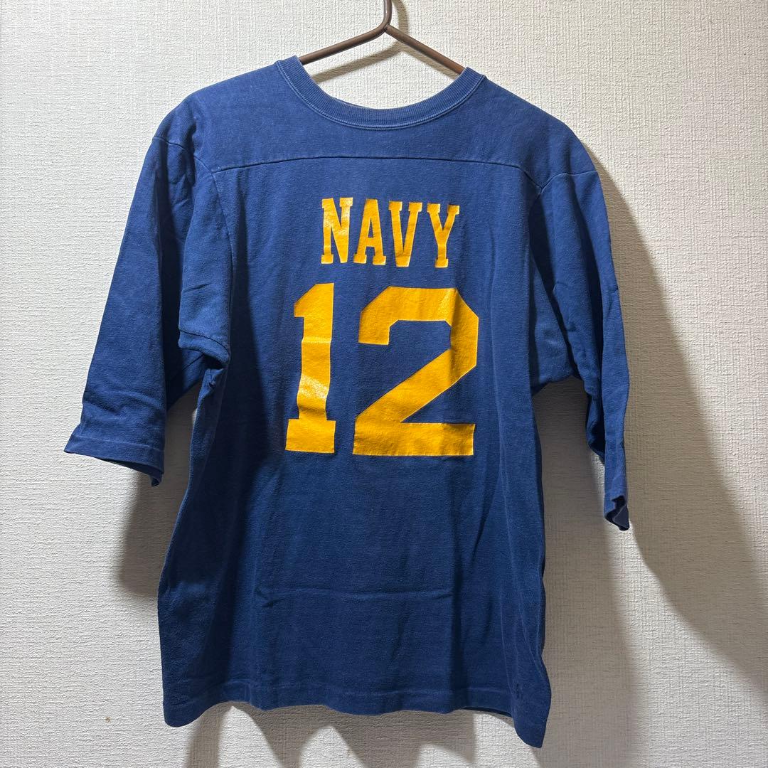 Champion ネイビー シャツ Navy 12 M チャンピオンバータグ