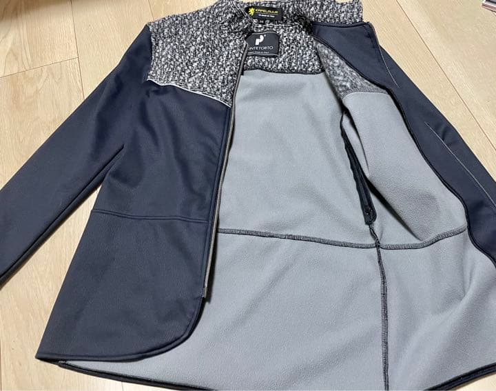 カペルミュール レディース防風ジャケット ブラック KAPELMUUR