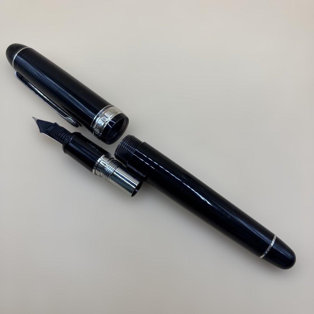 PLATINUM プラチナ万年筆 #3776センチュリー ブラックダイヤモンド