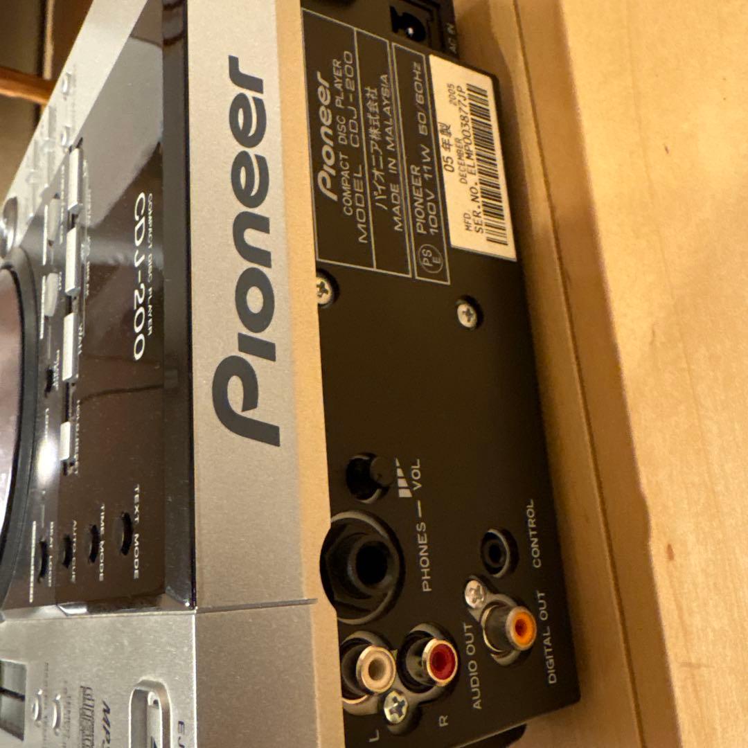 パイオニア　CDJ-200 DJ pioneer