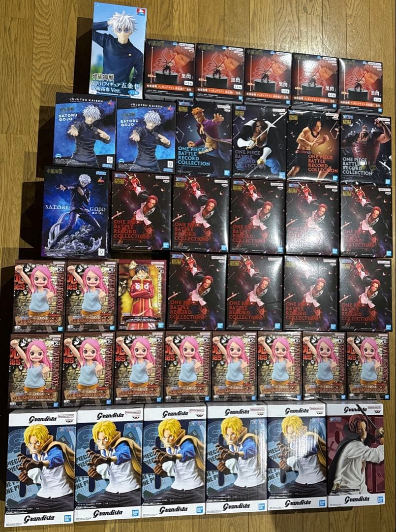 ワンピース、呪術廻戦　プライズフィギュア39点セット
