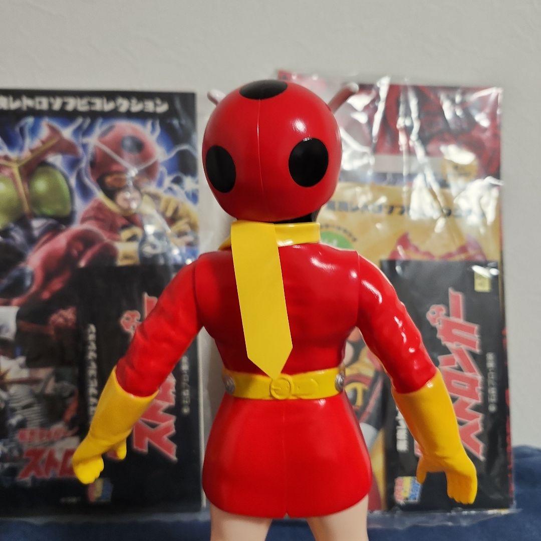 カ*ン様 東映レトロソフビコレクション　ストロンガー　　チャージアップ　タックル