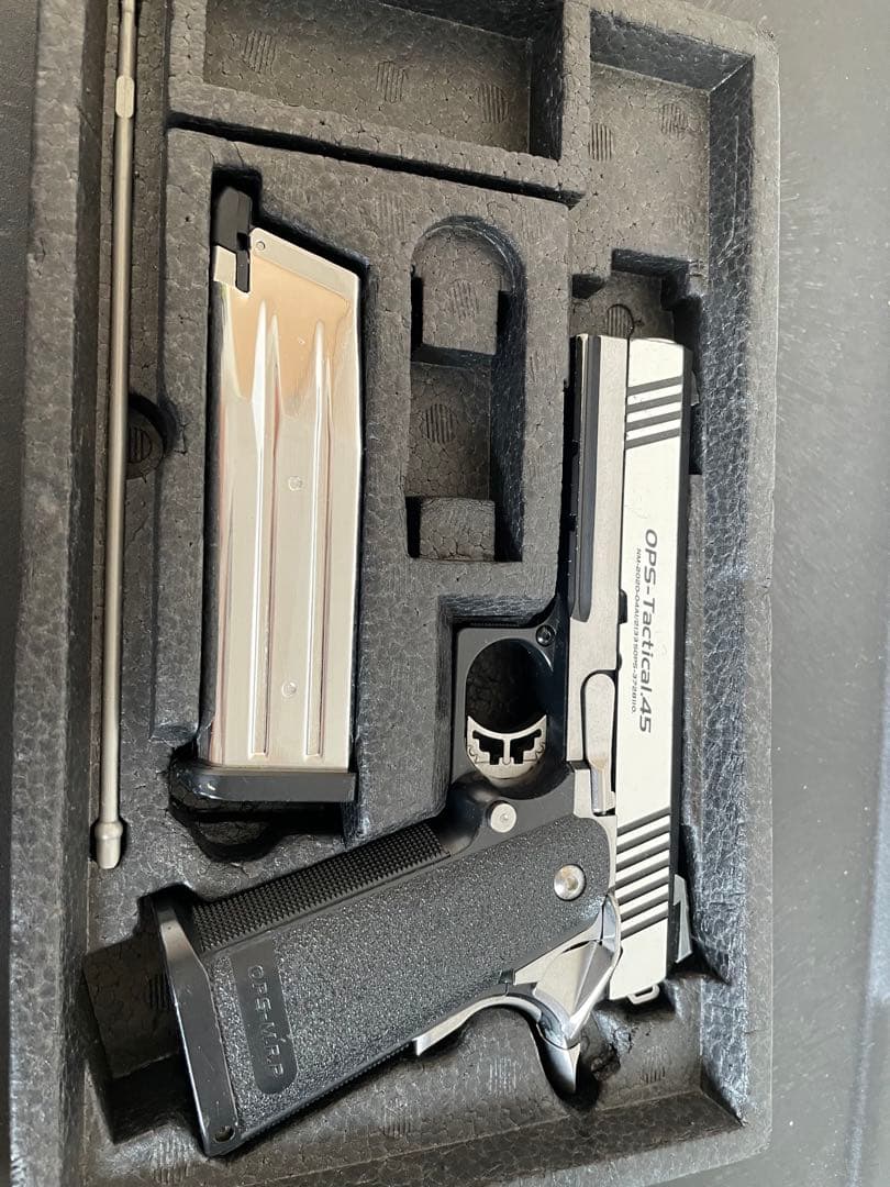 XDM40ガスブロ 東京マルイ＆ハイキャパデュアルステンレス