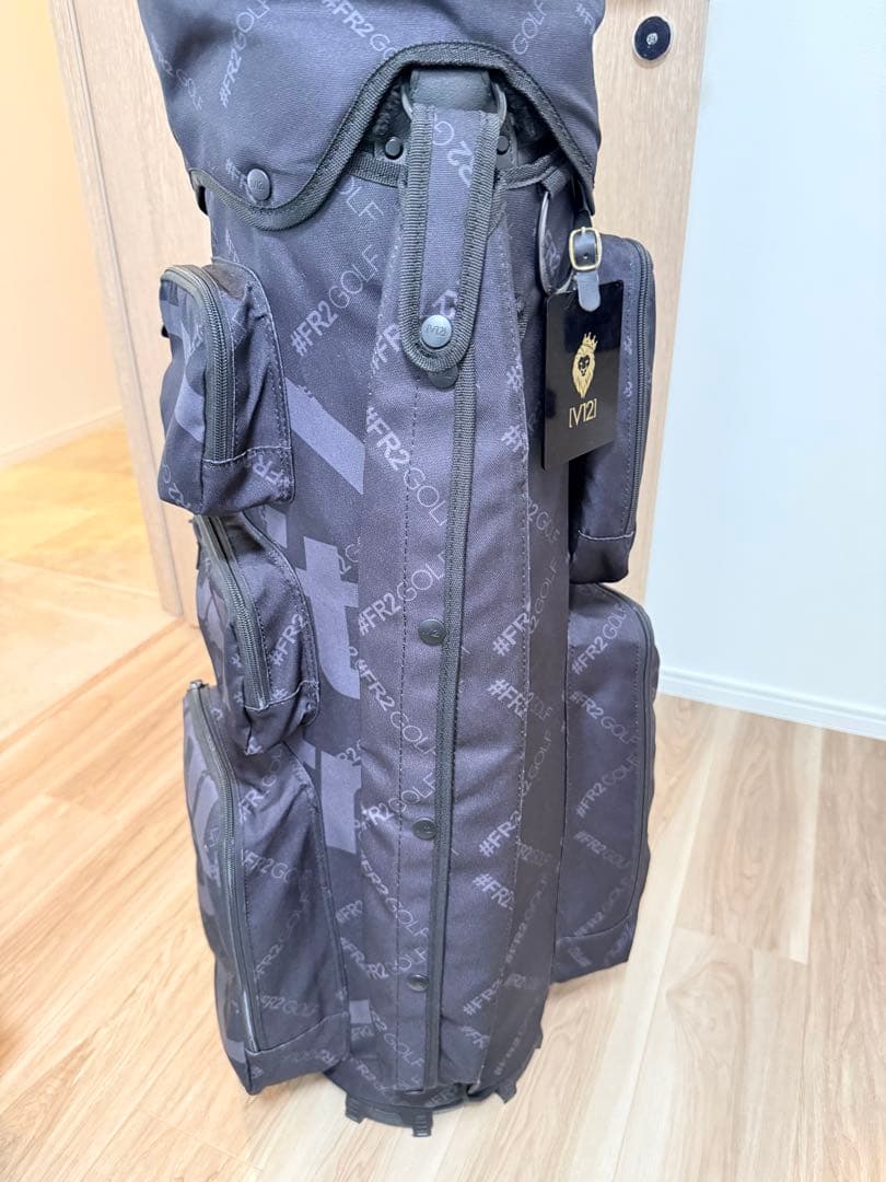 FR2 GOLF V12 ブラック ゴルフバッグ