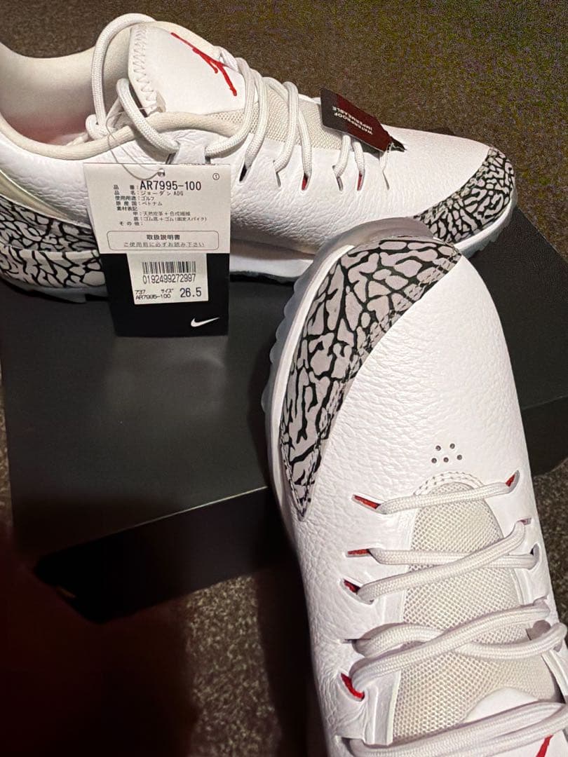 JORDAN ADG LE AR7995ゴルフシューズ ホワイト/