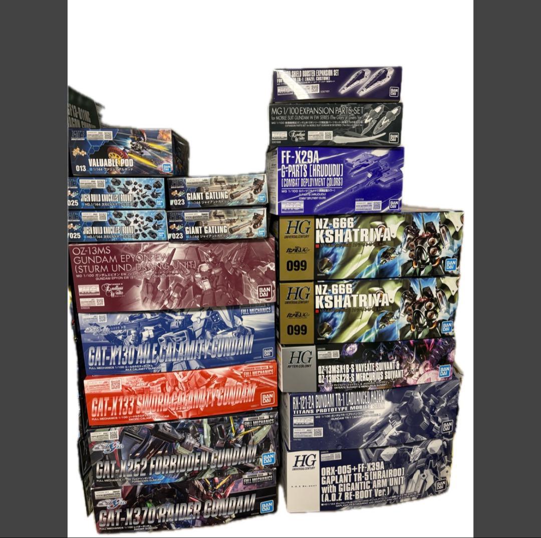 ガンプラ 未組立 まとめ売りHG/MG/フルメカ プレバンAOZ/W/SEED