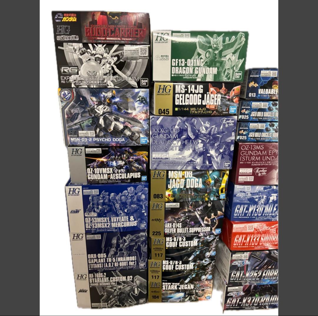 ガンプラ 未組立 まとめ売りHG/MG/フルメカ プレバンAOZ/W/SEED