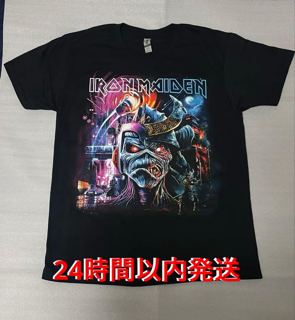 [新品未使用 ]IRON MAIDEN Tシャツ 2024年ワールドツアー（Ｌ）