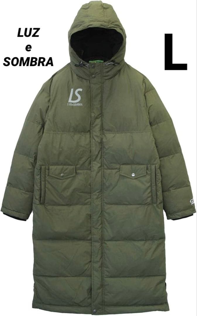 新品　LUZ ベンチコート カーキ　L