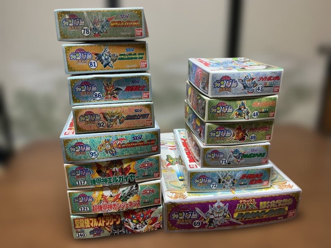 未組立　バンダイ　BB戦士　ガンダム外伝　14体セット