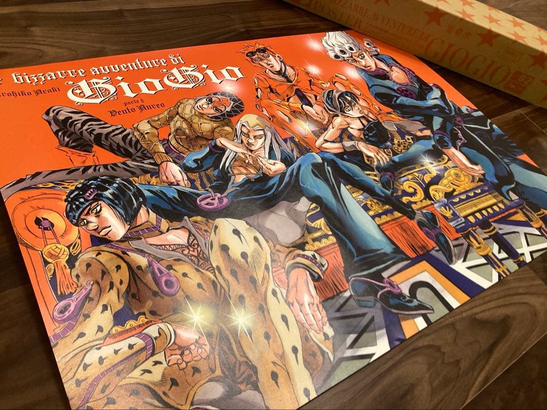 ジョジョの奇妙な冒険 第5部 ジョジョ展 2012 B2ポスター