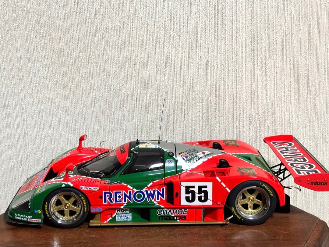 Mazda 787B LEMANS WINNER1991ミニカー 1/18