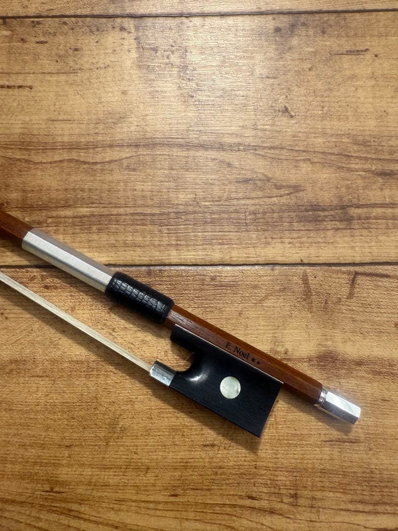 【訳アリ/修理済】E.Noel バイオリン 弓 4/4定価88,000円