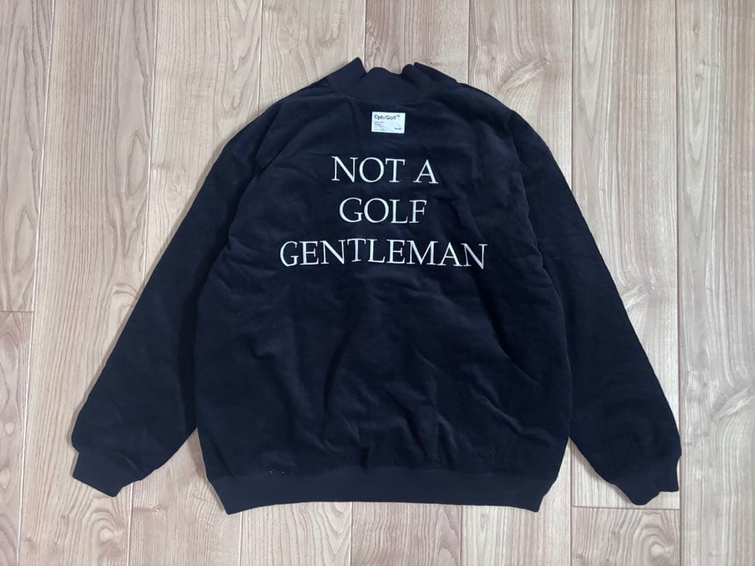 コーデュロイ中綿ジャケット　ブラック　L