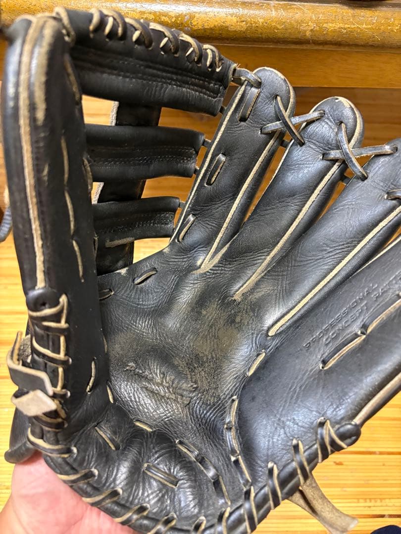 ZETT プロステイタス　軟式　外野用　BRGB 30517 グローブ　黒