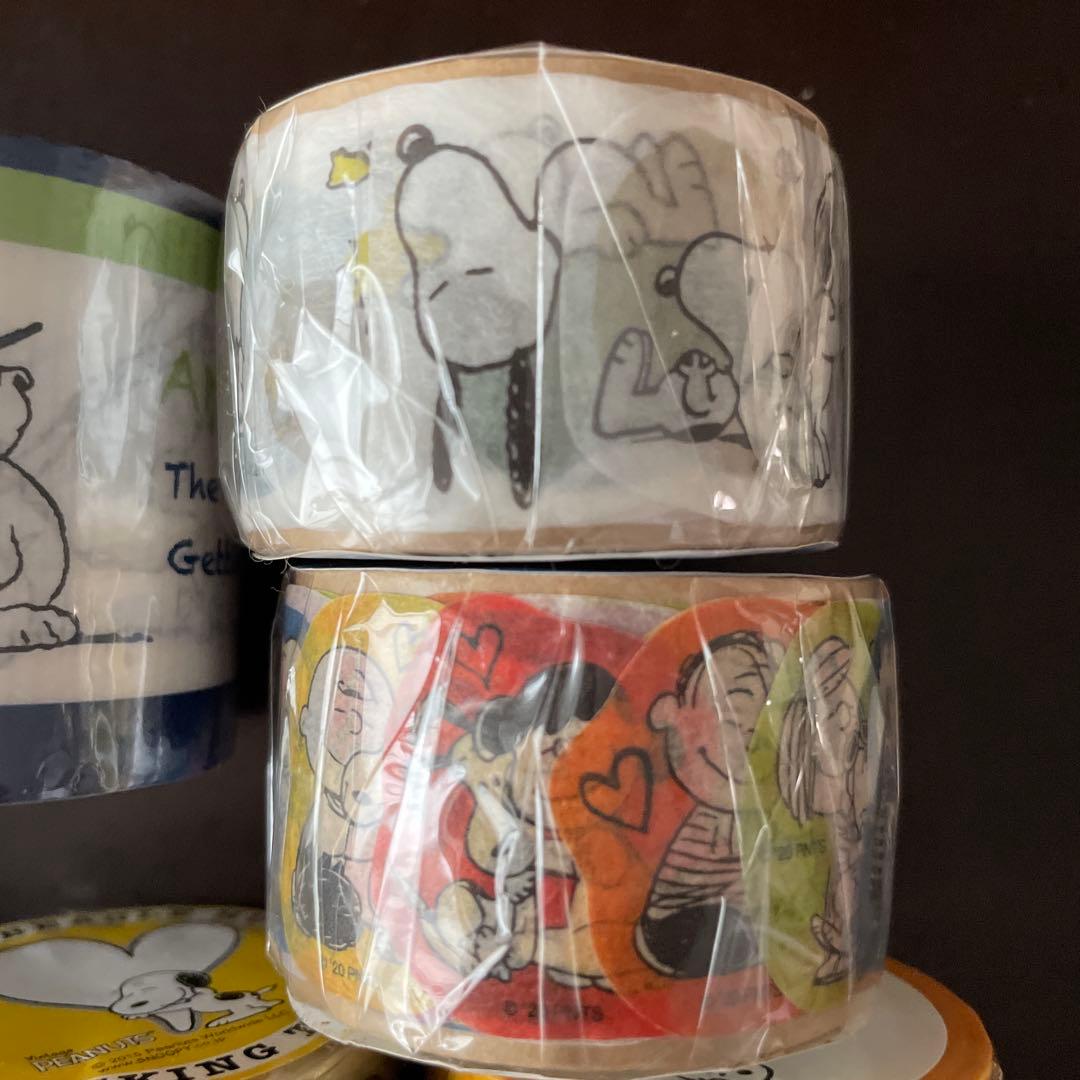 スヌーピー マスキングテープ　28点 おまけ付