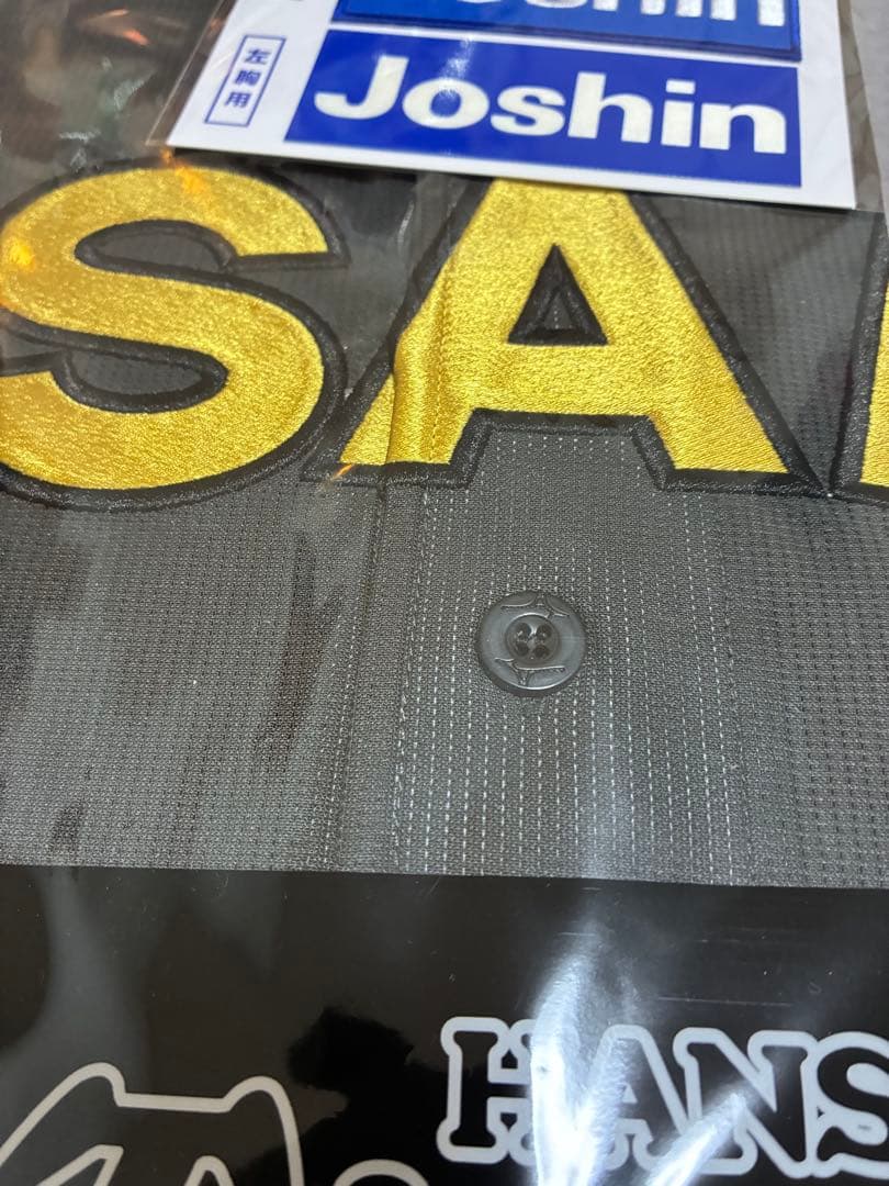 ⭐︎阪神タイガース ダイナマイトブラック ユニフォーム背番号なし受注生産品