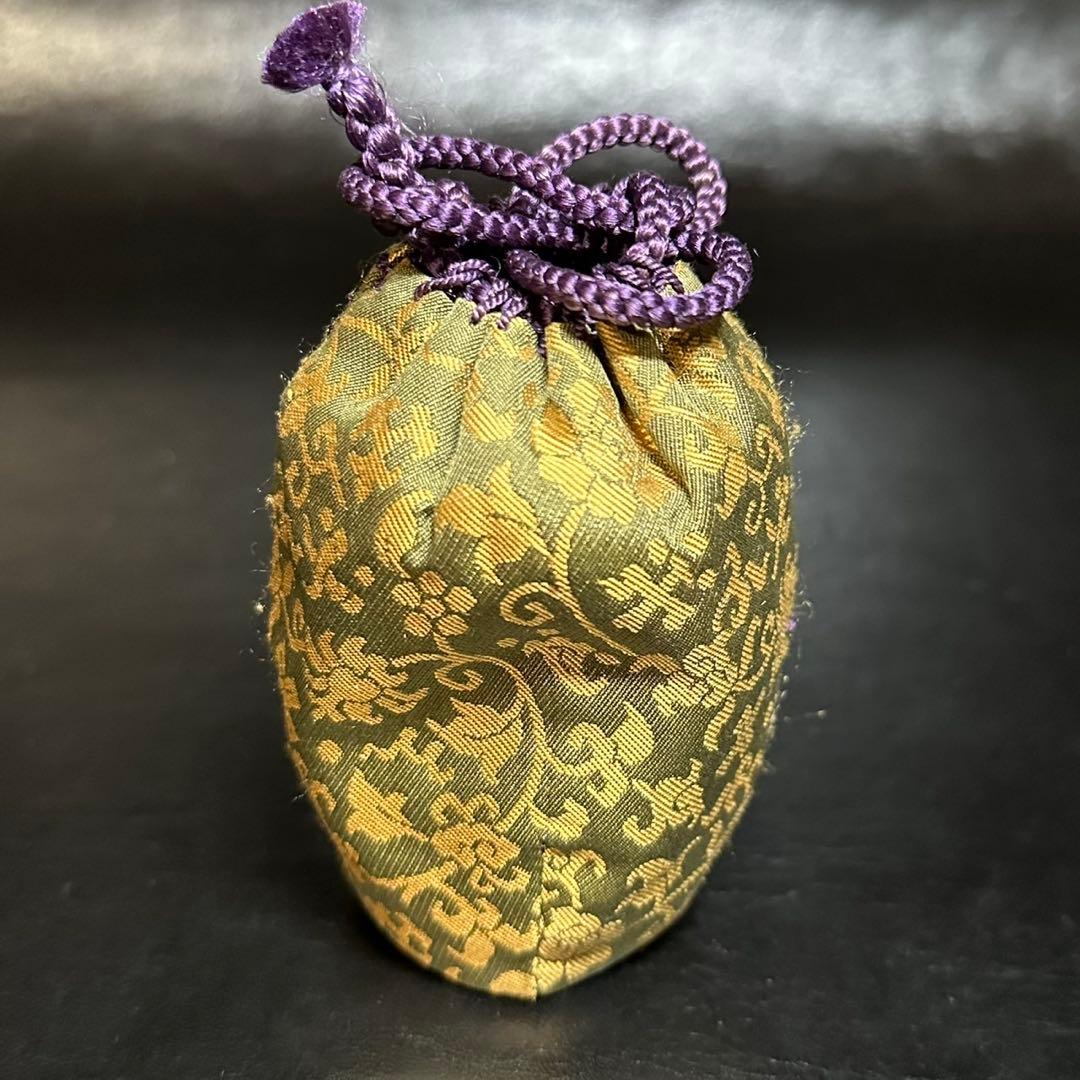 ★茶道具！肩衝 茶入！『桶谷 定一』作！共箱/仕覆！★