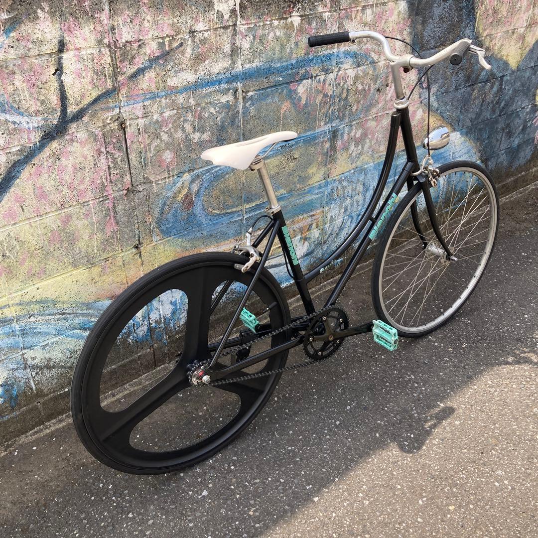 激レア！BIANCHI pistachio カスタマイズ　整備済み。