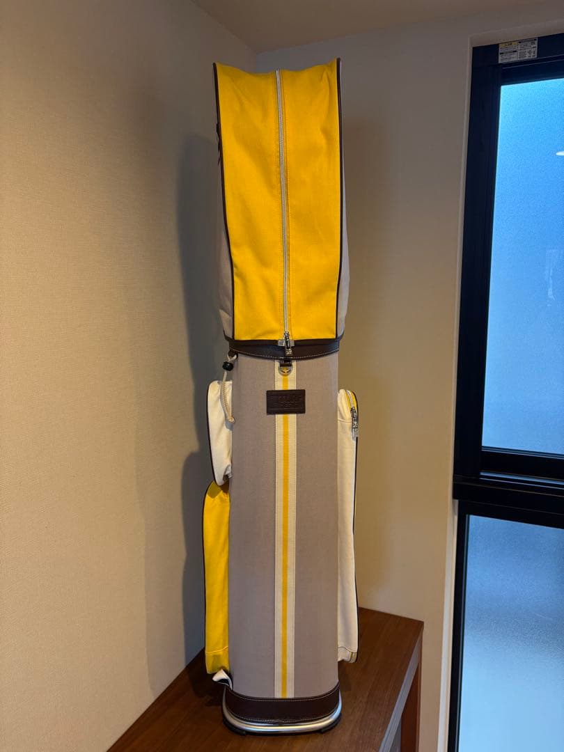 【HIRO3848 】TURF DESIGN 帆布キャディバッグ