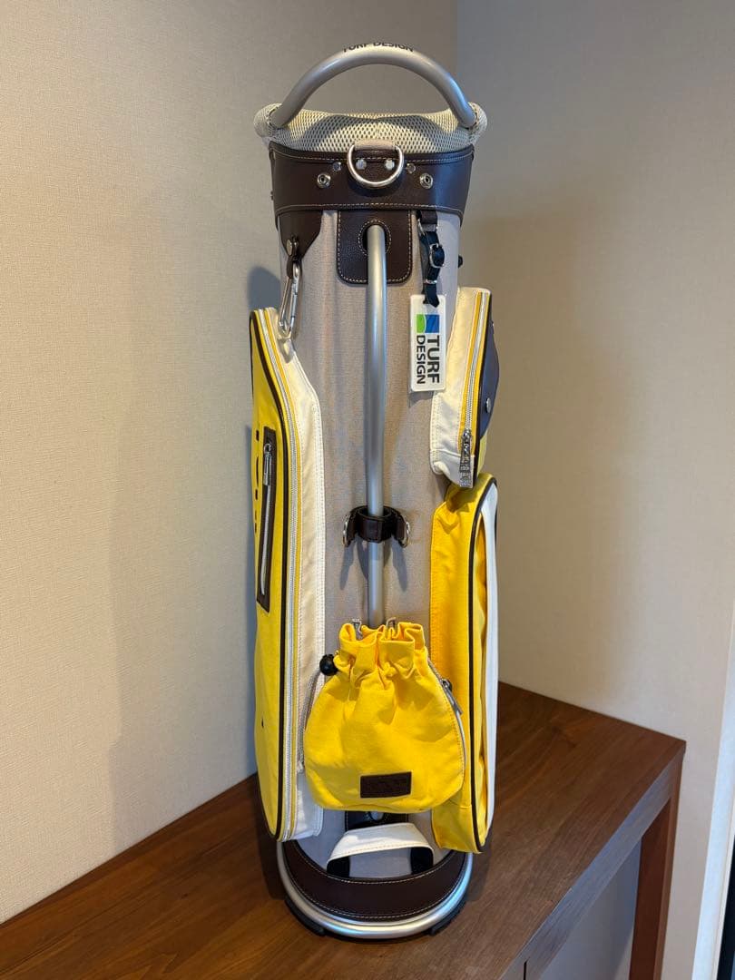 【HIRO3848 】TURF DESIGN 帆布キャディバッグ