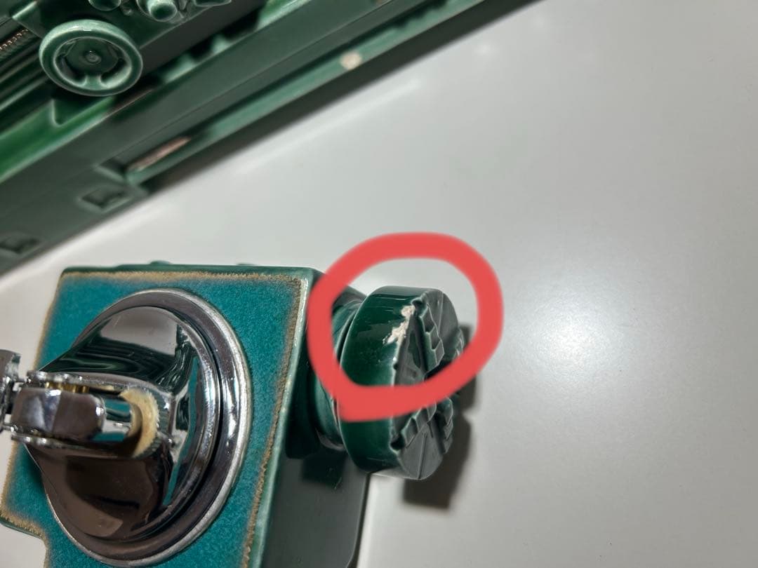 ヤマザキマザック　創業50周年記念　MAZAK 旋盤模型 陶器製　ライター