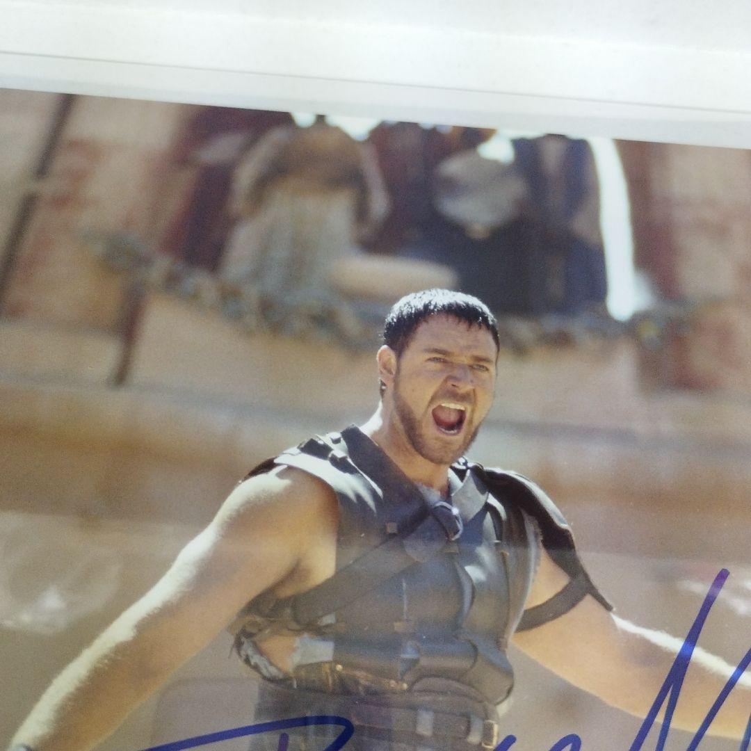 映画　グラディエーター　ラッセル・クロウ　直筆サイン入りフォト　証明書付き