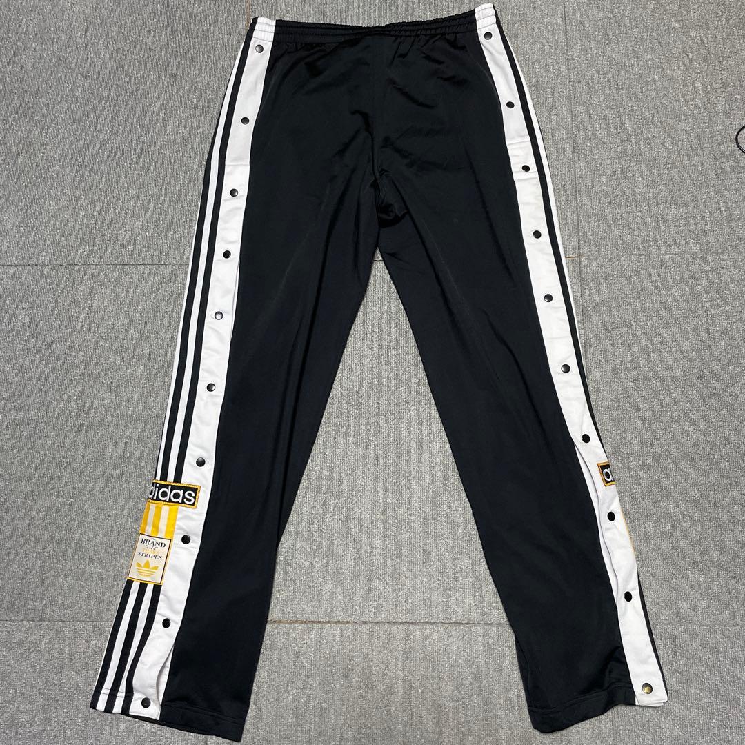 アディブレイク　90s アディダス　パンツ　ブラックピンク　ビンテージ