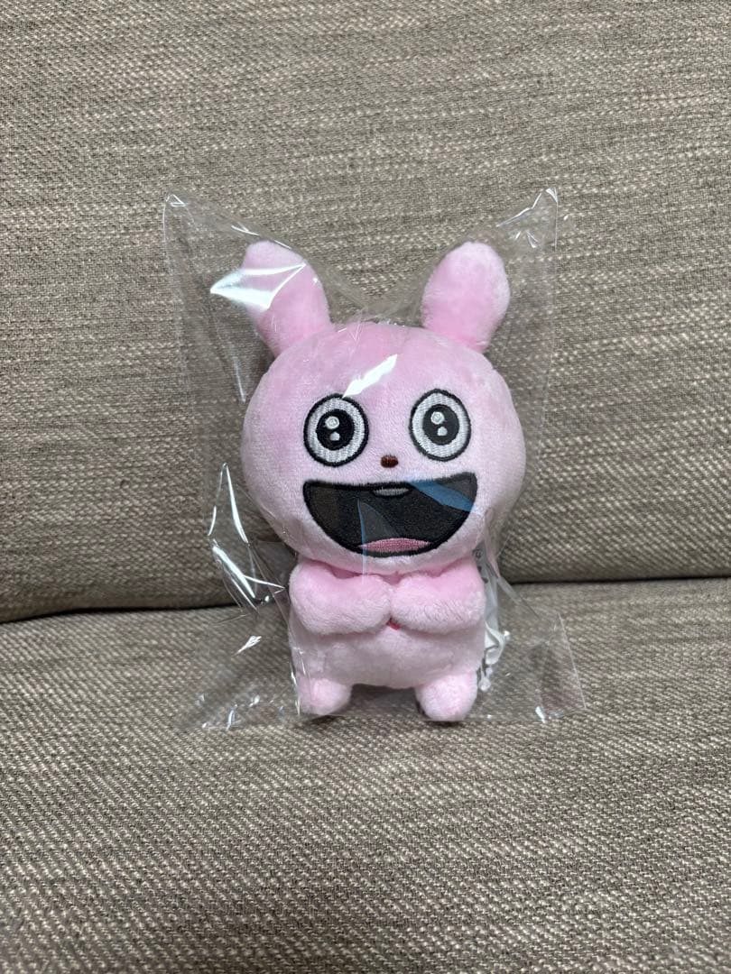 にしむらゆうじ ラブラビット カバンに付けられるぬいぐるみ マスコット