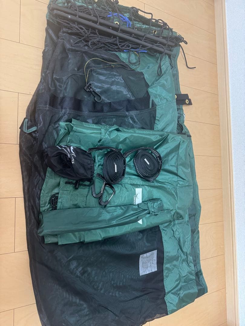 LAWSON ハンモック グリーン　　激安　安い　値引き可　テント　ハンモック