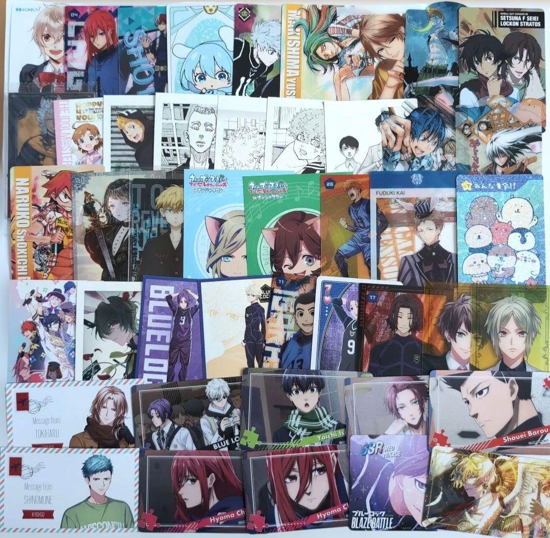 アニメ　マンガ　キャラ物　紙類　カード　まとめ売り　約400点
