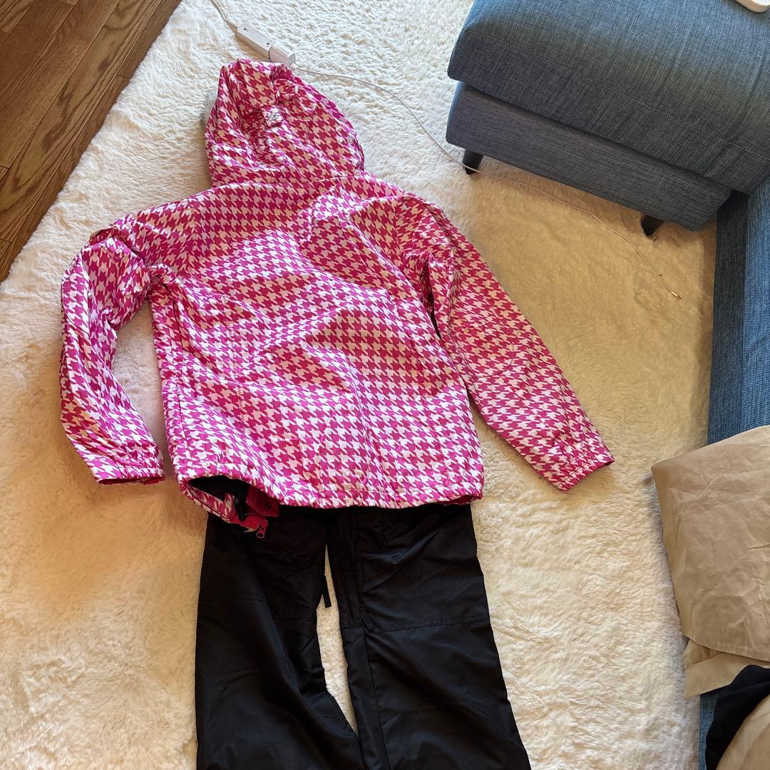 op スノーボードウェア ピンクと白