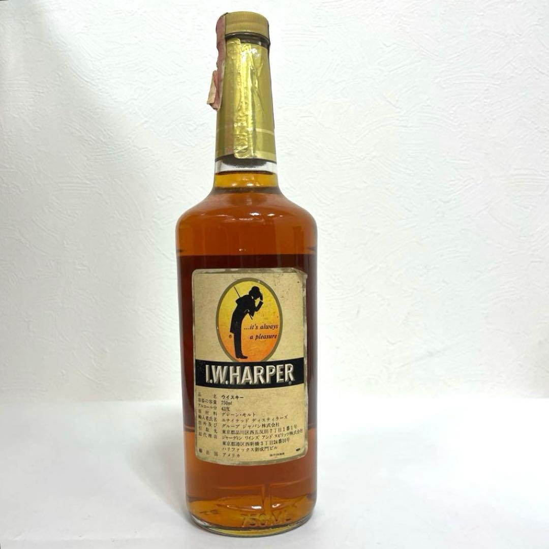 【未開栓】I.W. HARPER GOLD MEDAL ウイスキー特級750ml