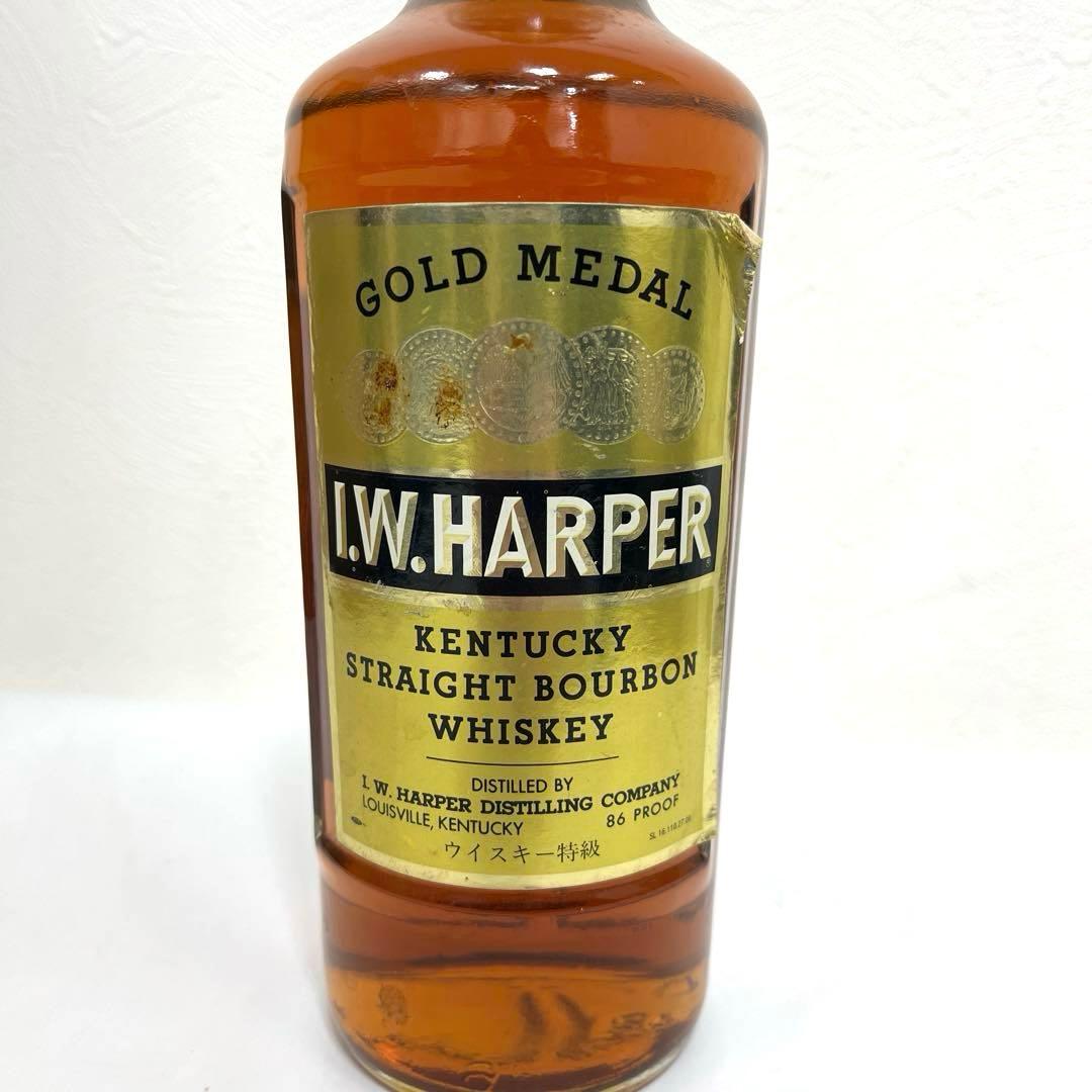 【未開栓】I.W. HARPER GOLD MEDAL ウイスキー特級750ml