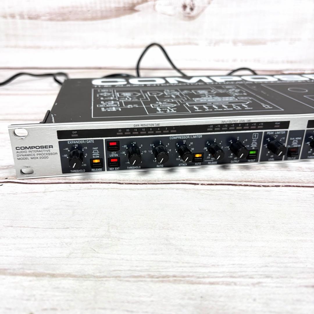 BEHRINGER MDX2000 COMPOSER ベリンガー コンプレッサー