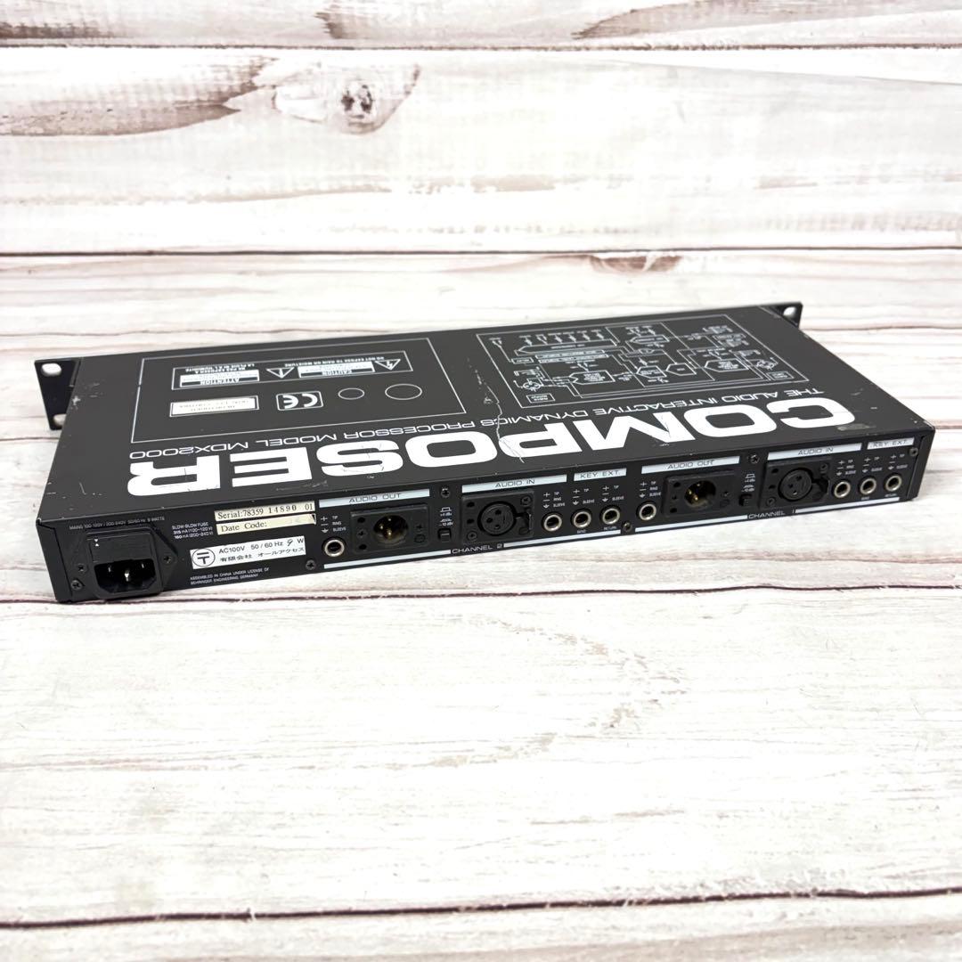 BEHRINGER MDX2000 COMPOSER ベリンガー コンプレッサー
