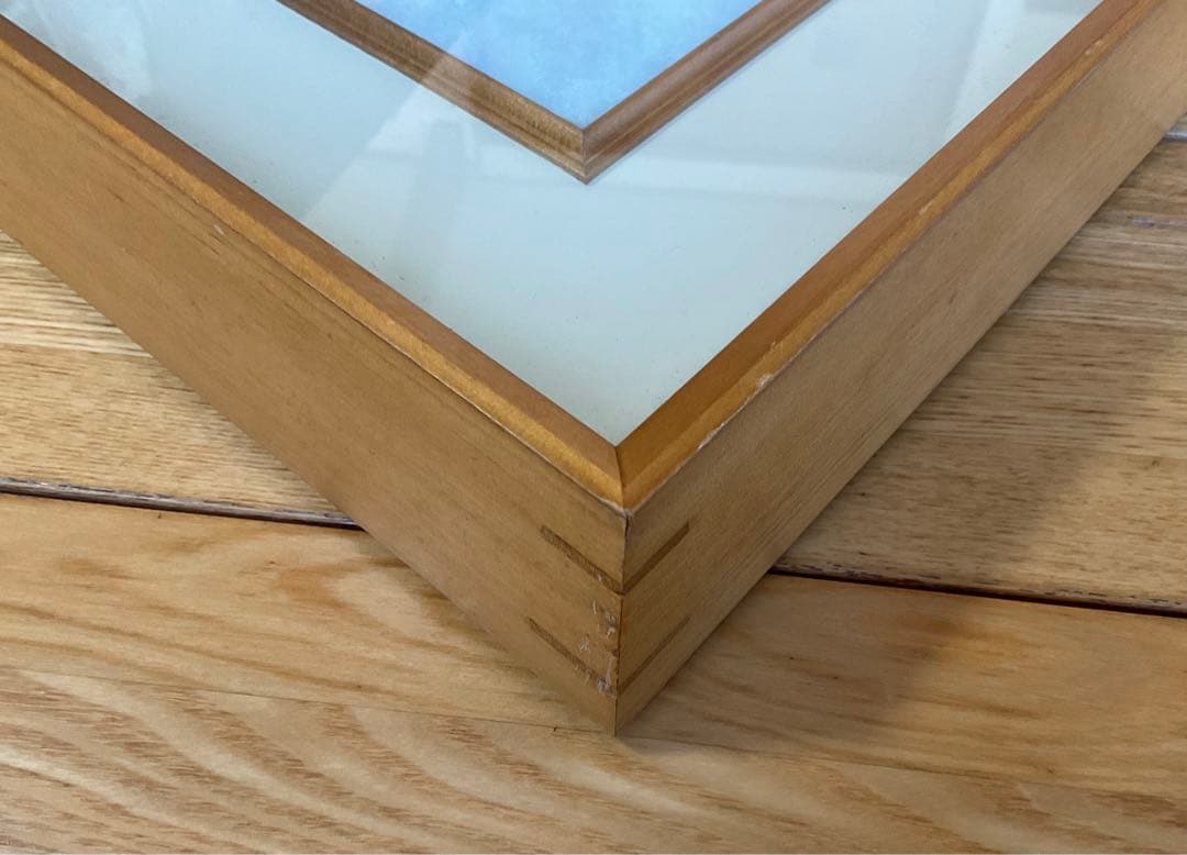 真作・神林 純子　純日本画　人形　10号P型　和紙に良い絵の具で柔らかなタッチ。