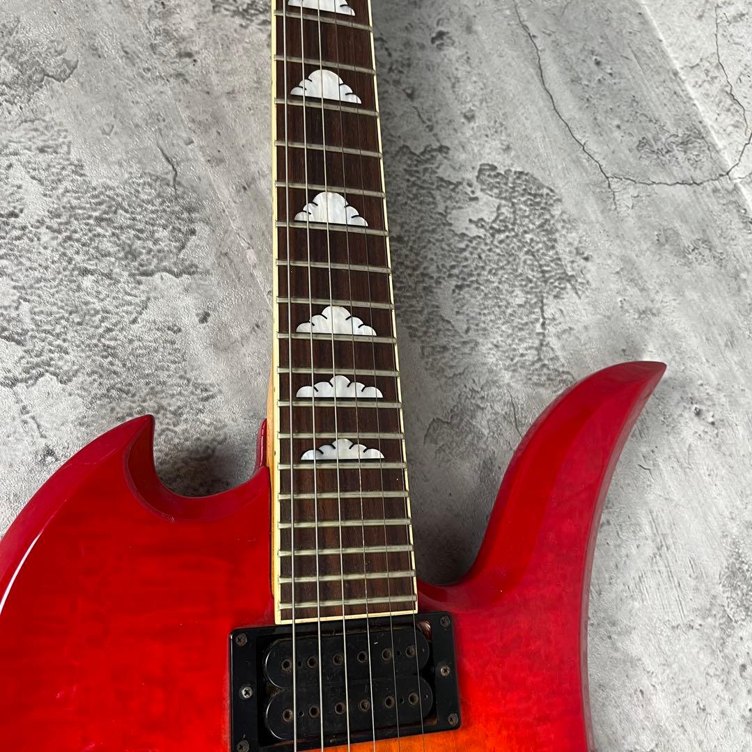 Burny バーニー エレキギター HIDEモデル　モッキンバードタイプ