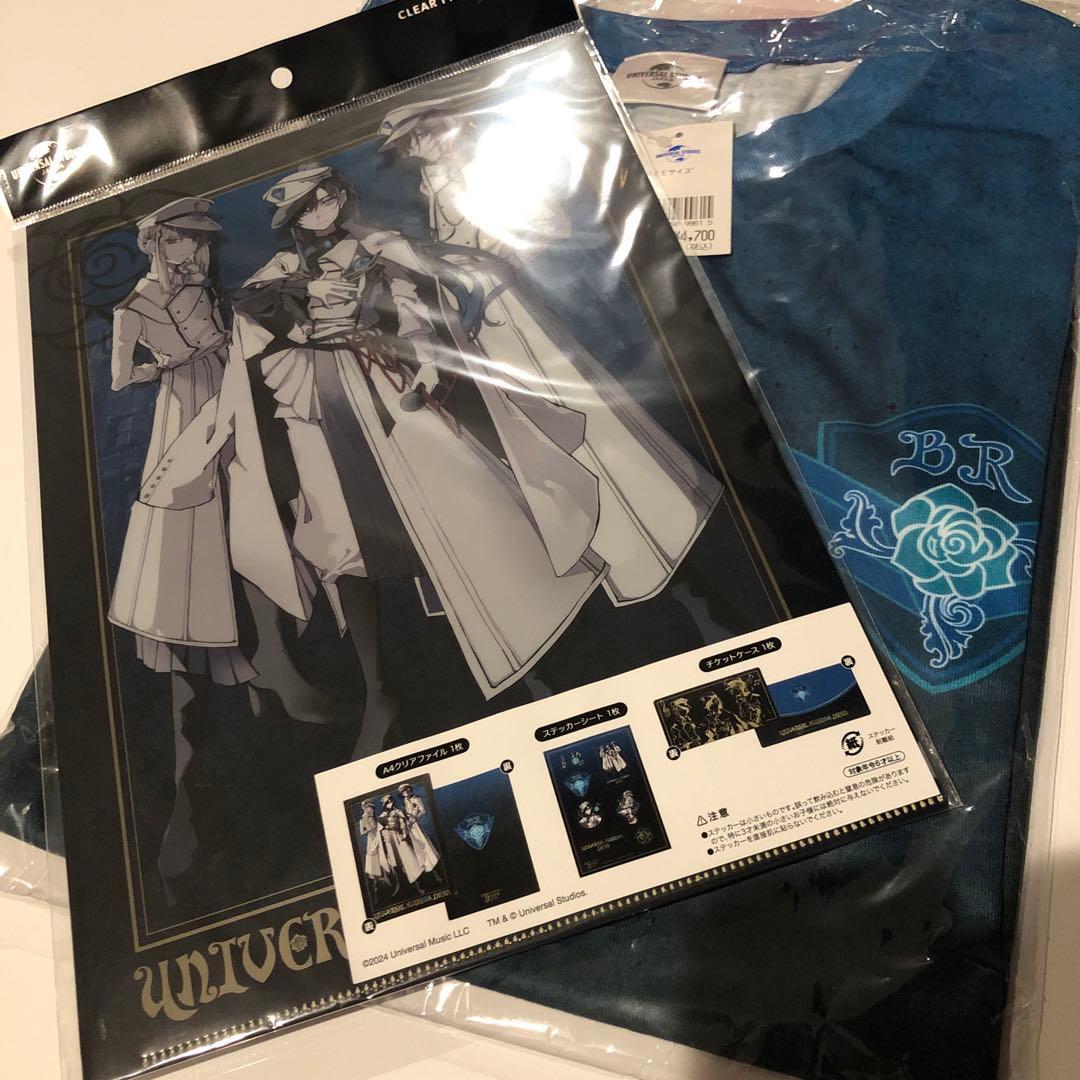 USJ ハロウィン2024 Ado隊長&ブルーローズ隊　シャツ　クリアファイル