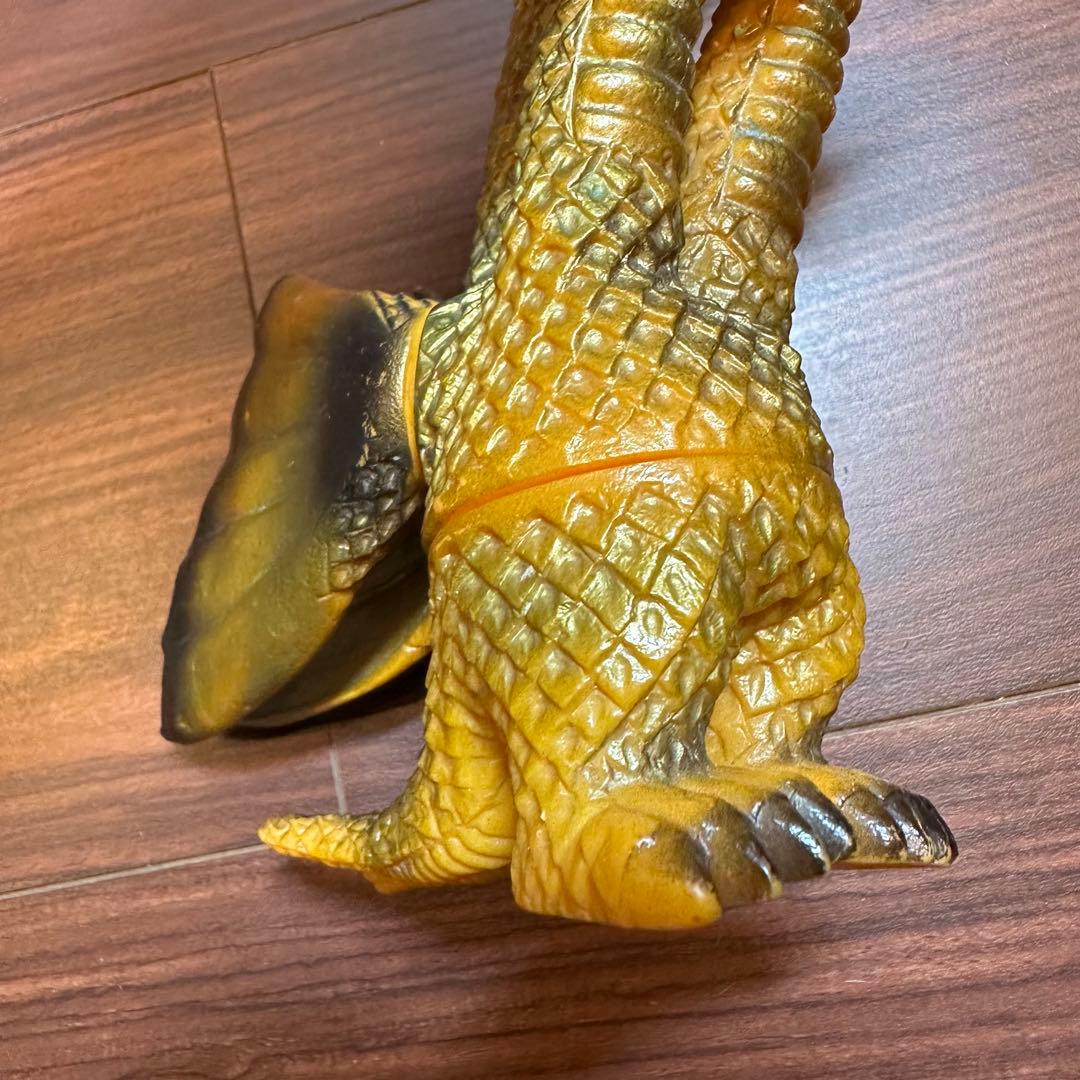 当時物 ポピー　キングザウルスシリーズ　キングギドラ　ソフビ 5653